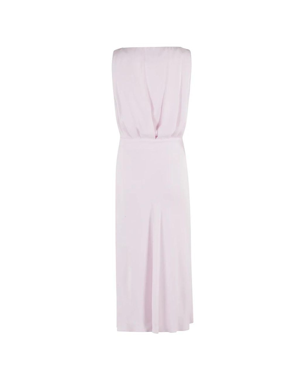 Elisabetta Franchi Purple Midi Dresses