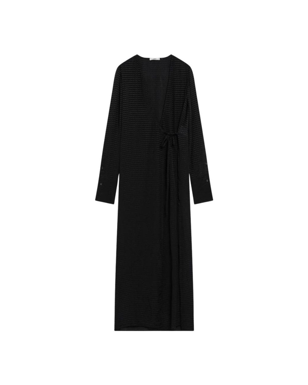Fendi Black Wrap Kleider