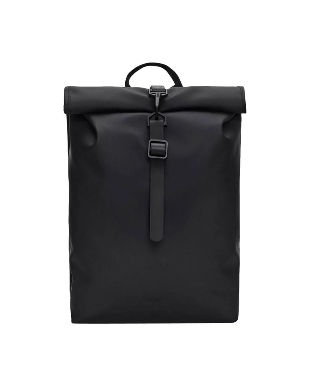 Rains Black Backpacks