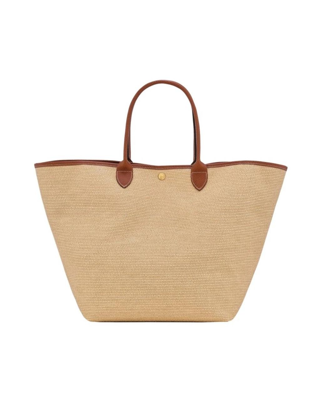 Longchamp Brown Shopping Bags