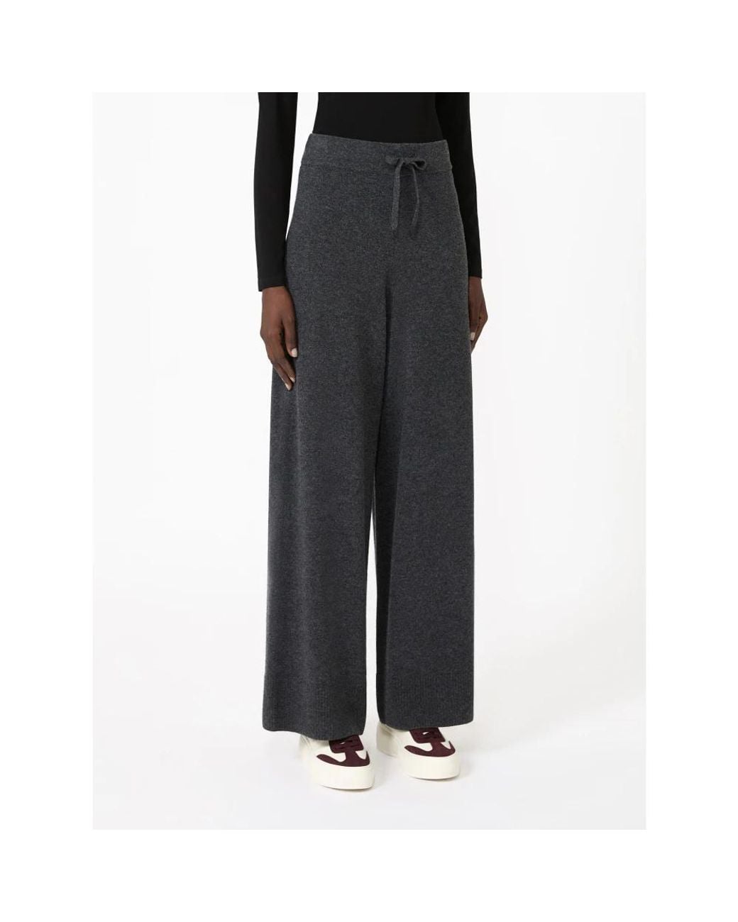 Weekend by Maxmara Gray Wide Trousers