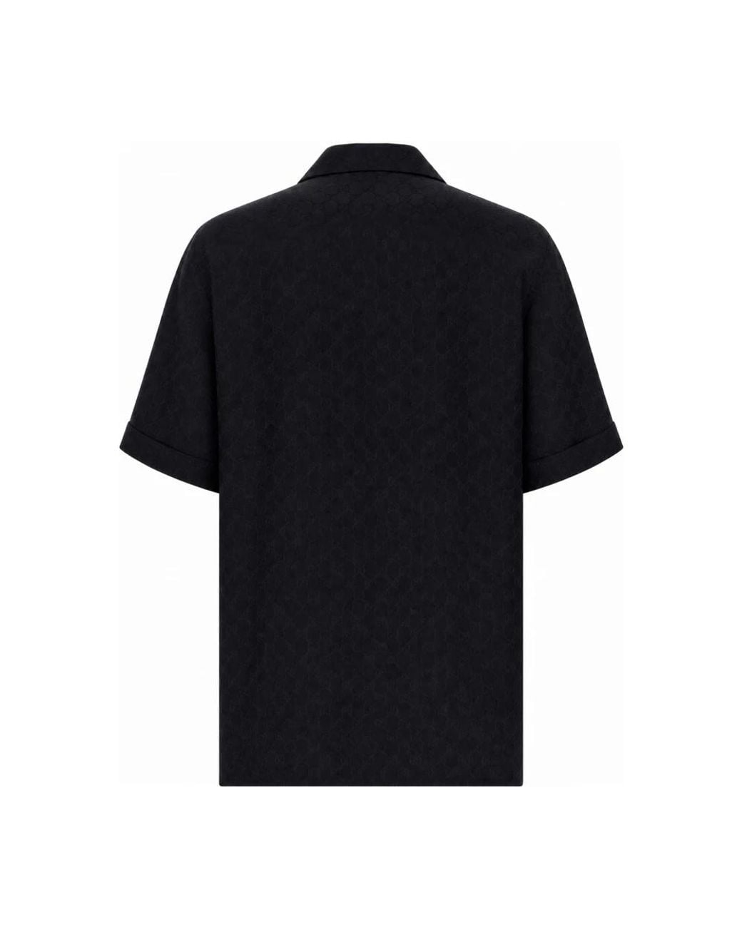 Gucci Black Short Sleeve Shirts for men
