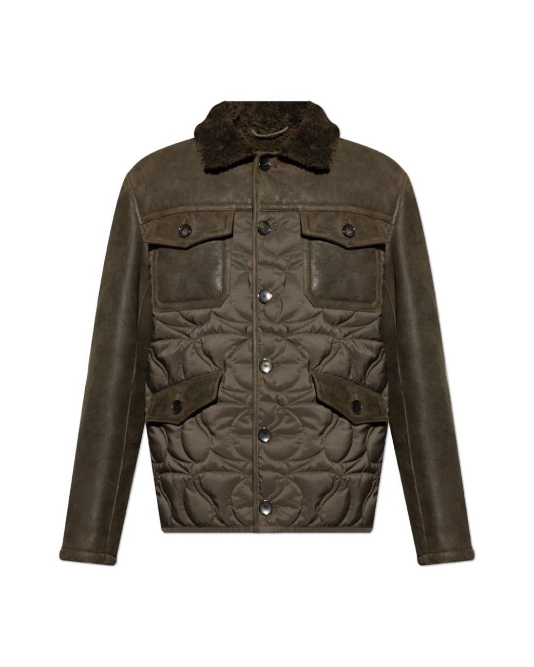 Etro Green Light Jackets for men