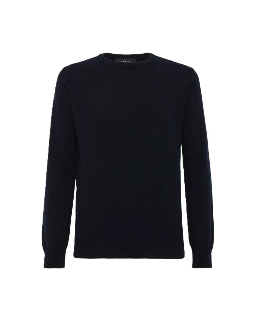 Alpha Studio Rundhals-Strickware in Blue für Herren