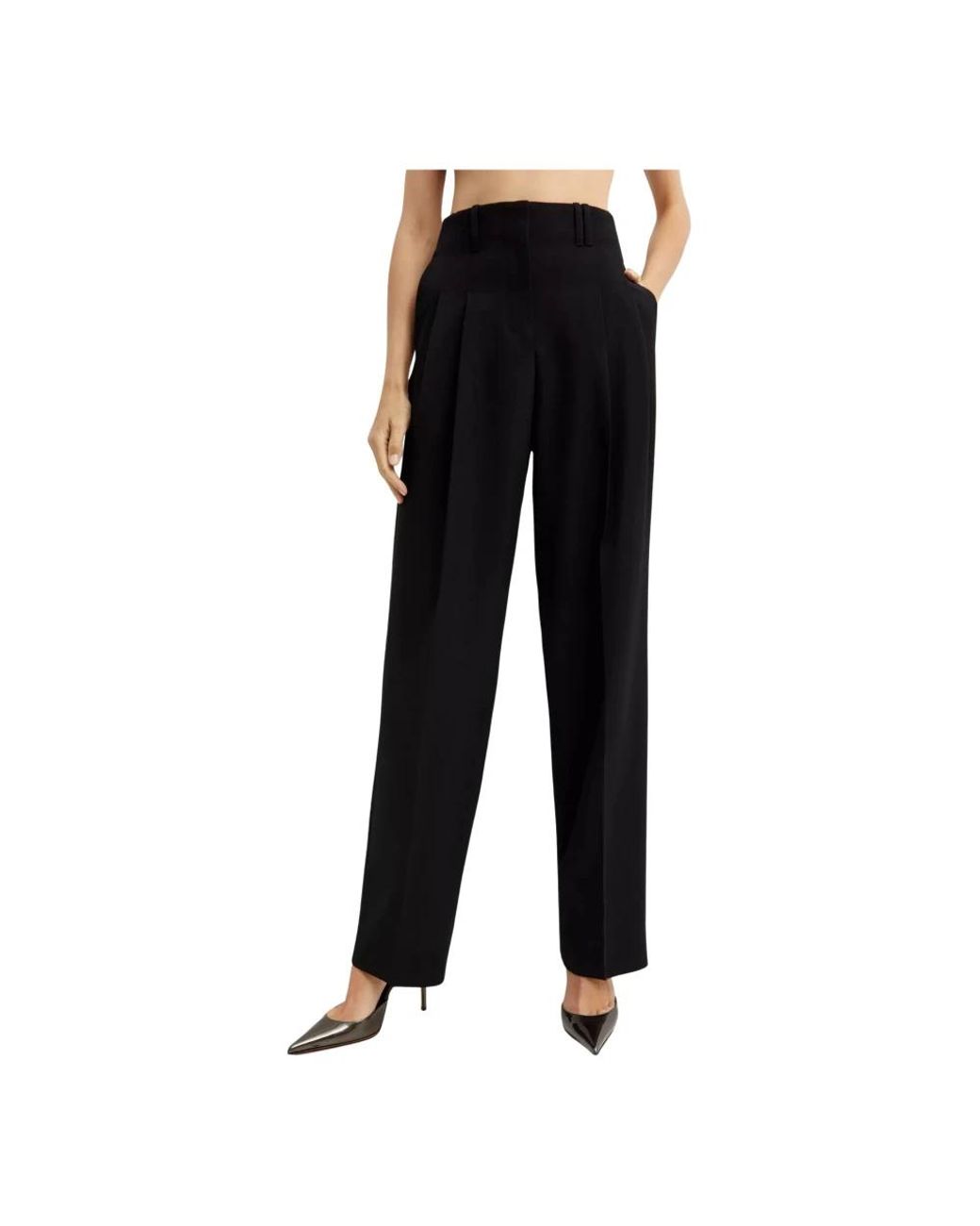 Jacquemus Black Wide Trousers