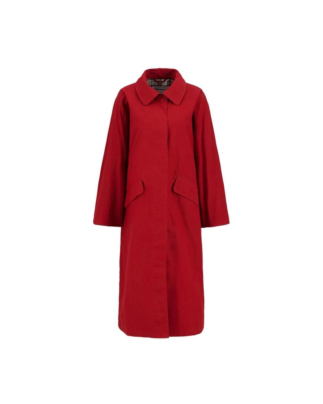 barbour-Red-Single-Breasted-