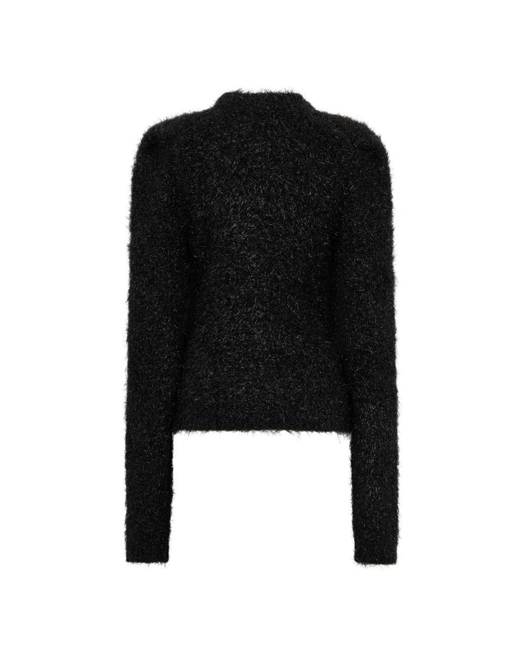 Alberta Ferretti Black Round-Neck Knitwear