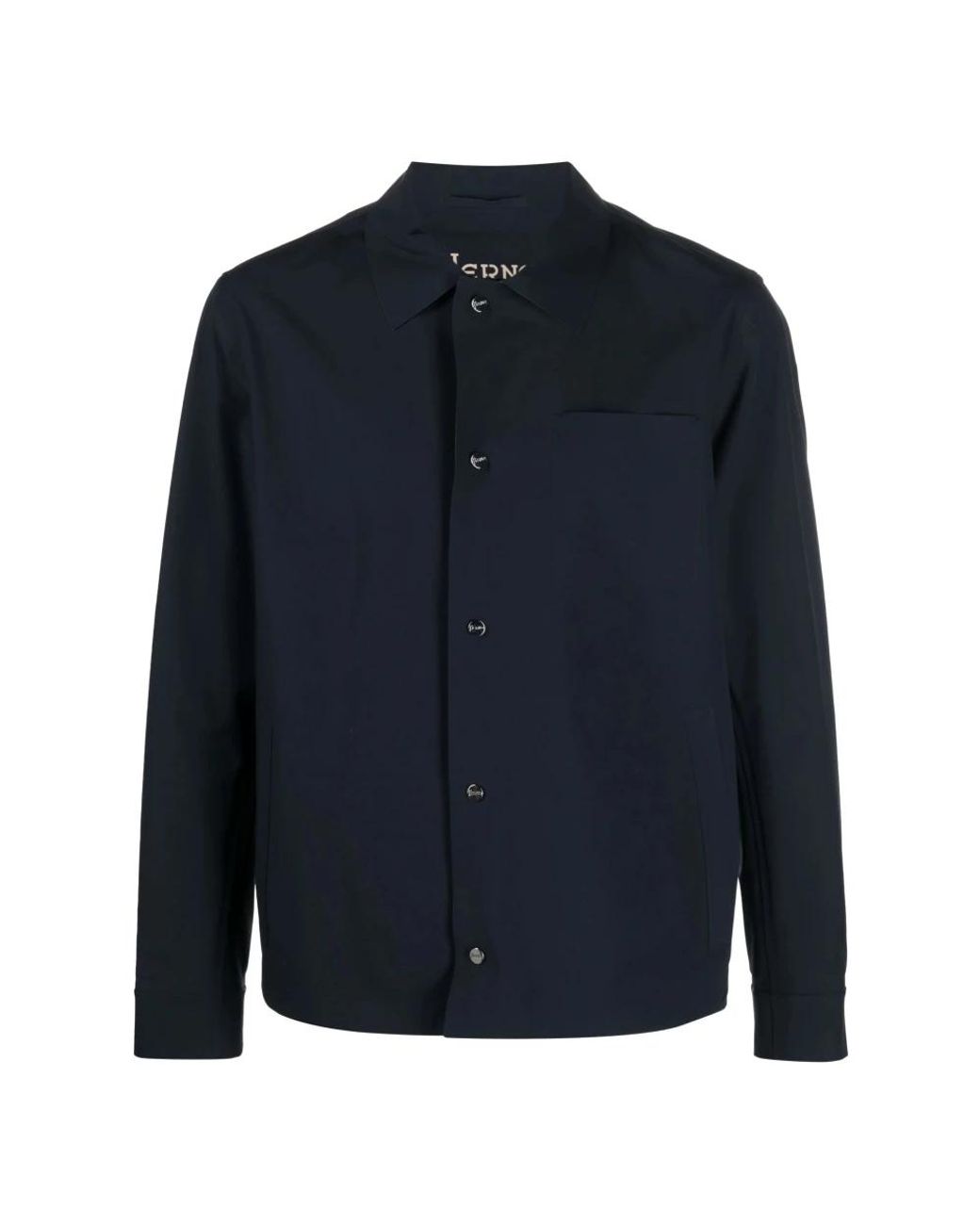 Herno Blue Light Jackets for men