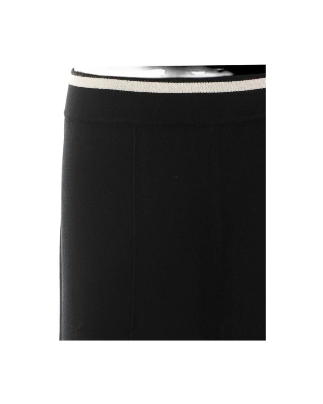 Liu Jo Black Wide Trousers