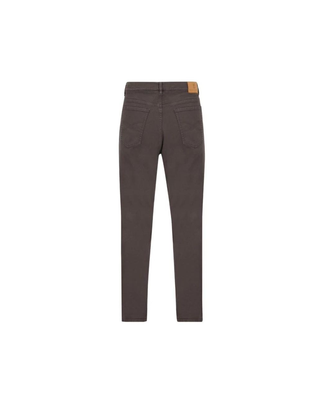 Brunello Cucinelli Gray Slim Fit Jeans for men