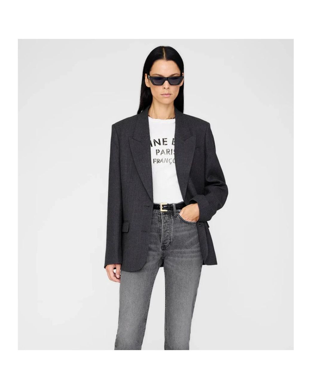 Anine Bing Black Blazers