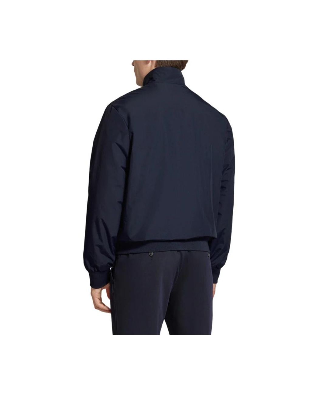 EA7 Jassen ,Blauw ,Polyester Sportief Kort Donsjack in het Blue voor heren