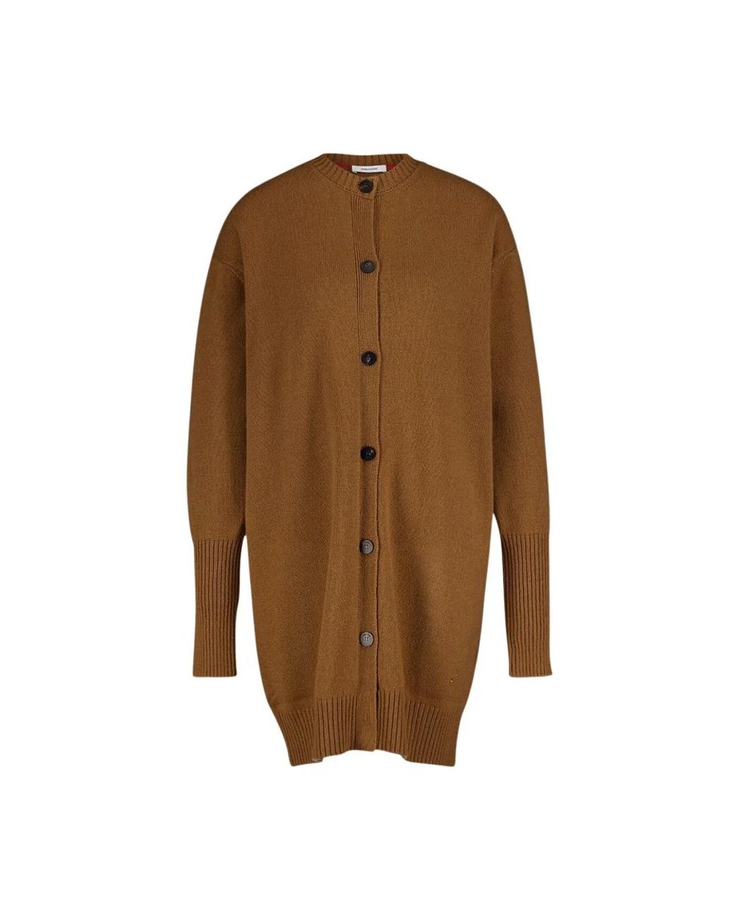 Ferragamo Brown Cashmere Knitwear
