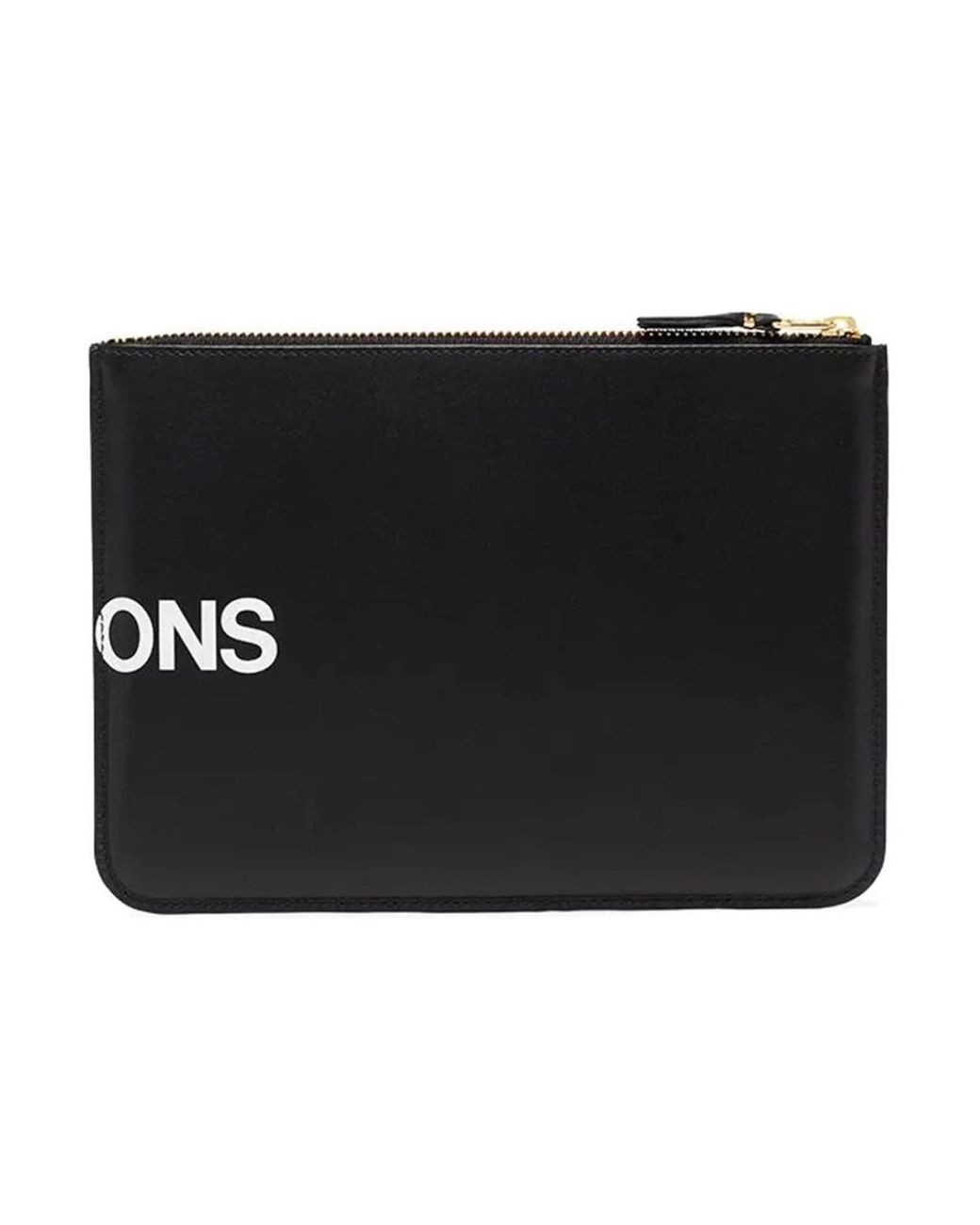 Comme des Garçons Logo Wallet in Black für Herren
