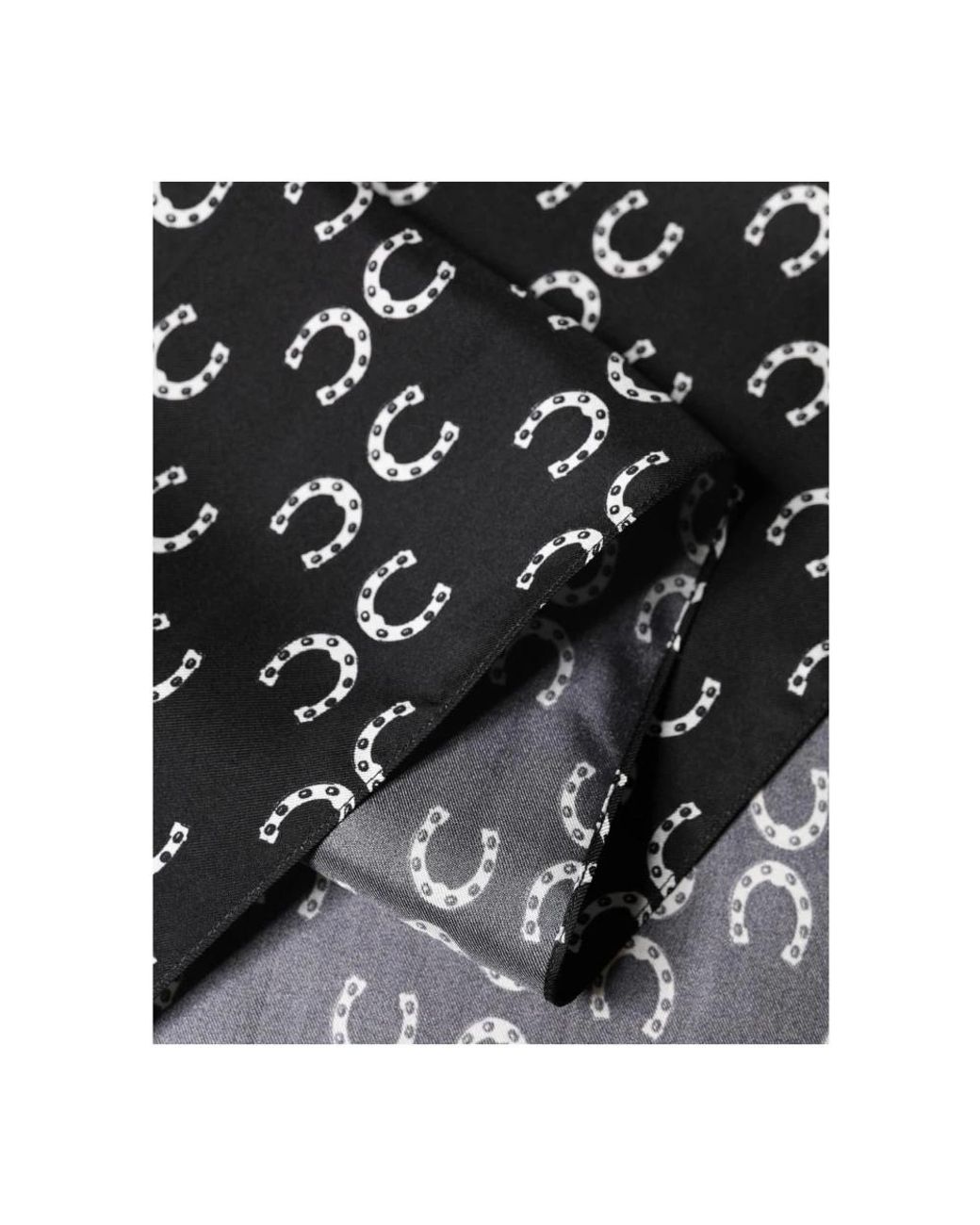 Dolce & Gabbana Gray Silk Scarves for men
