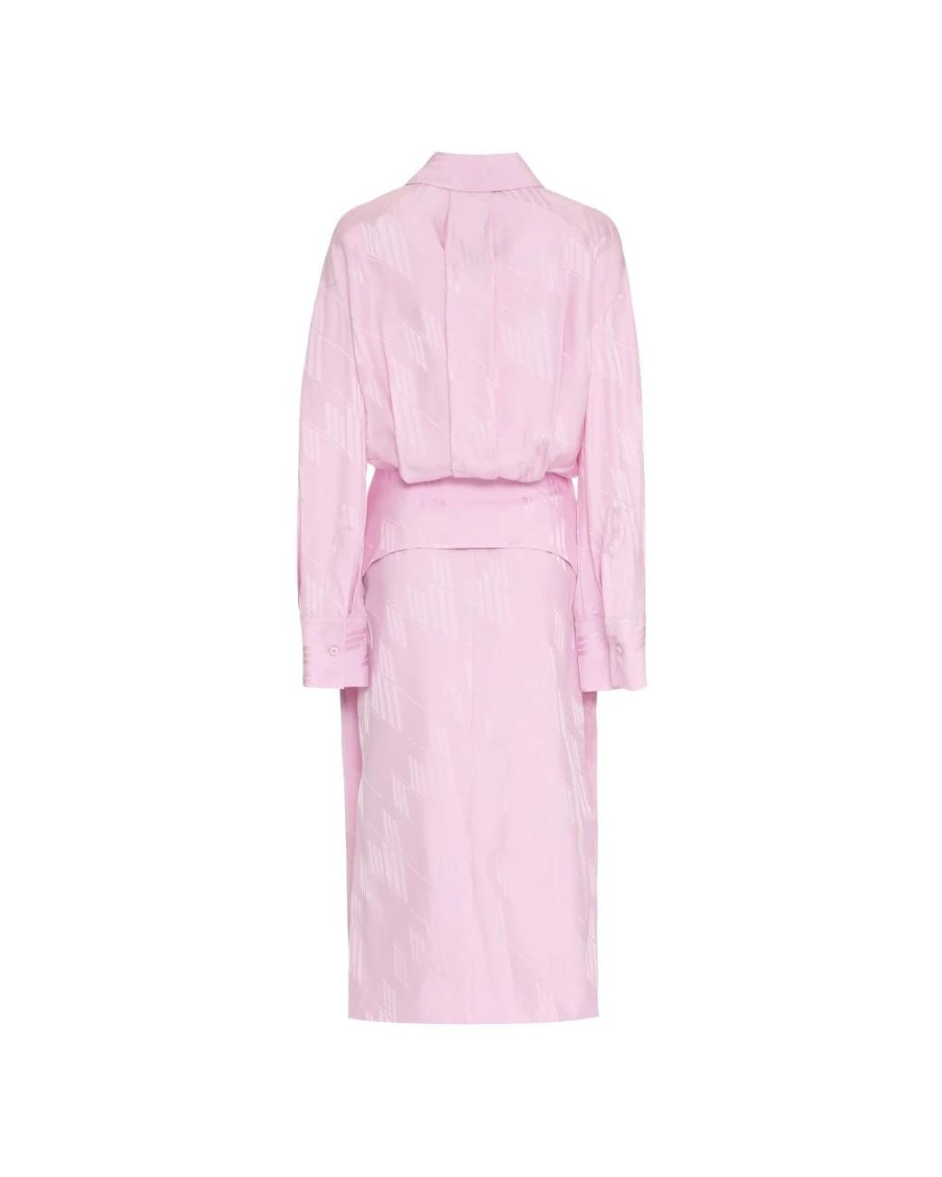 The Attico Pink Shirt Dresses