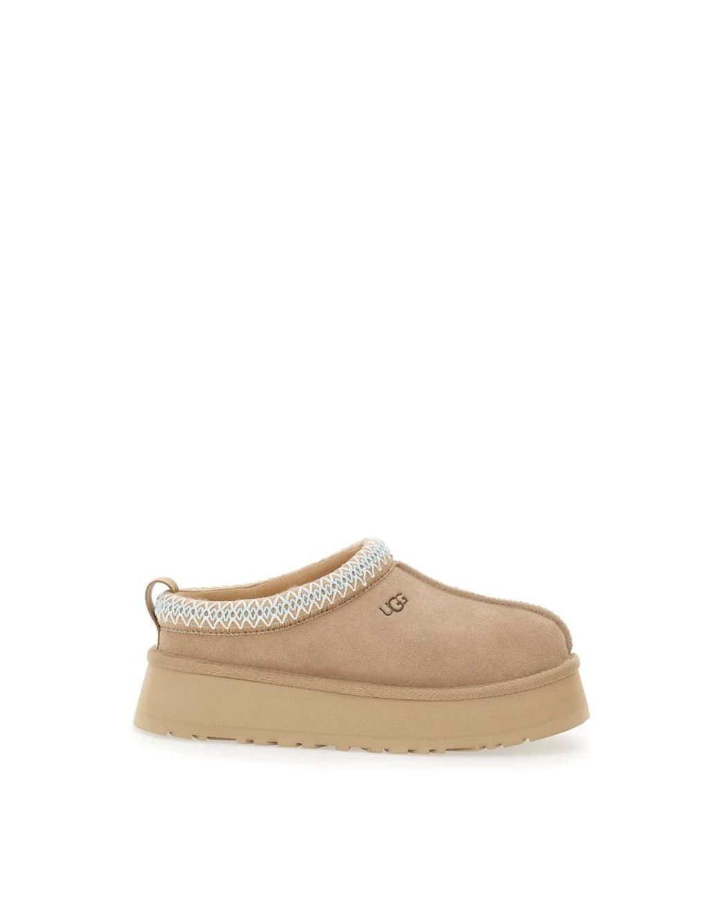 Ugg Schoenen ,Leer Tazz Ii Slipper in het Natural