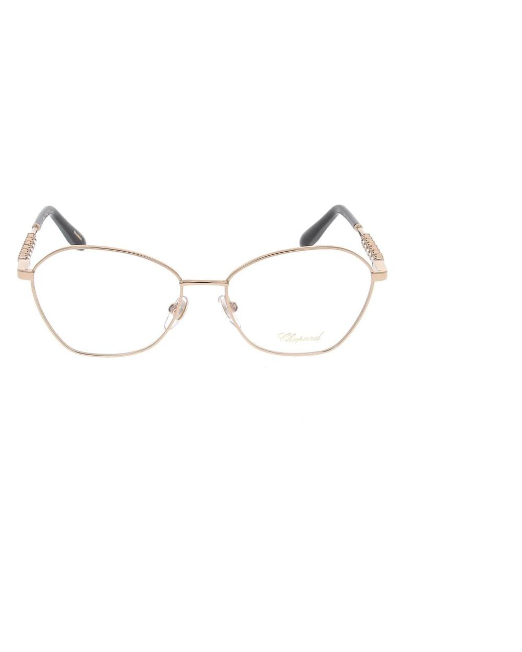 Glasses Chopard de color Metallic