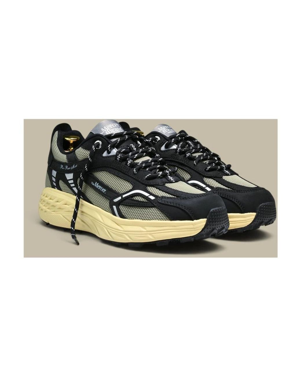 The Mercer Brand Black Sneakers for men