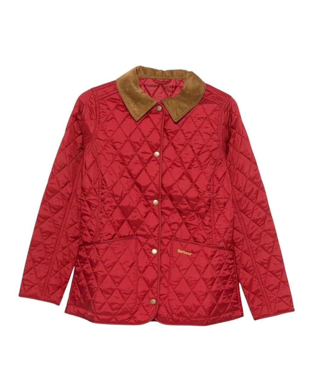 Light Jackets Barbour de color Red