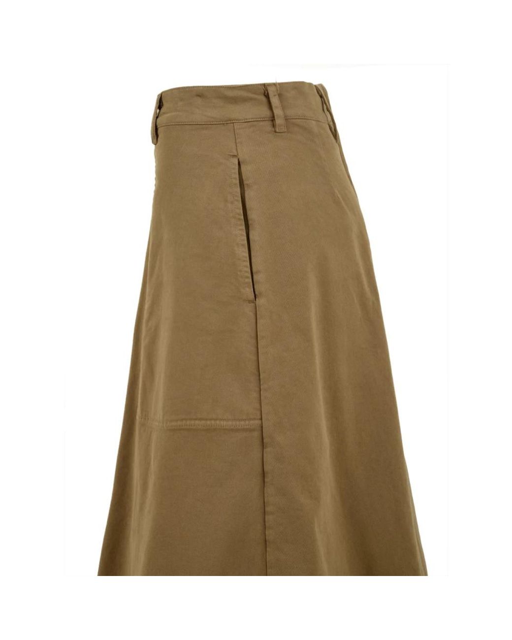 Midi Skirts Aspesi en coloris Natural