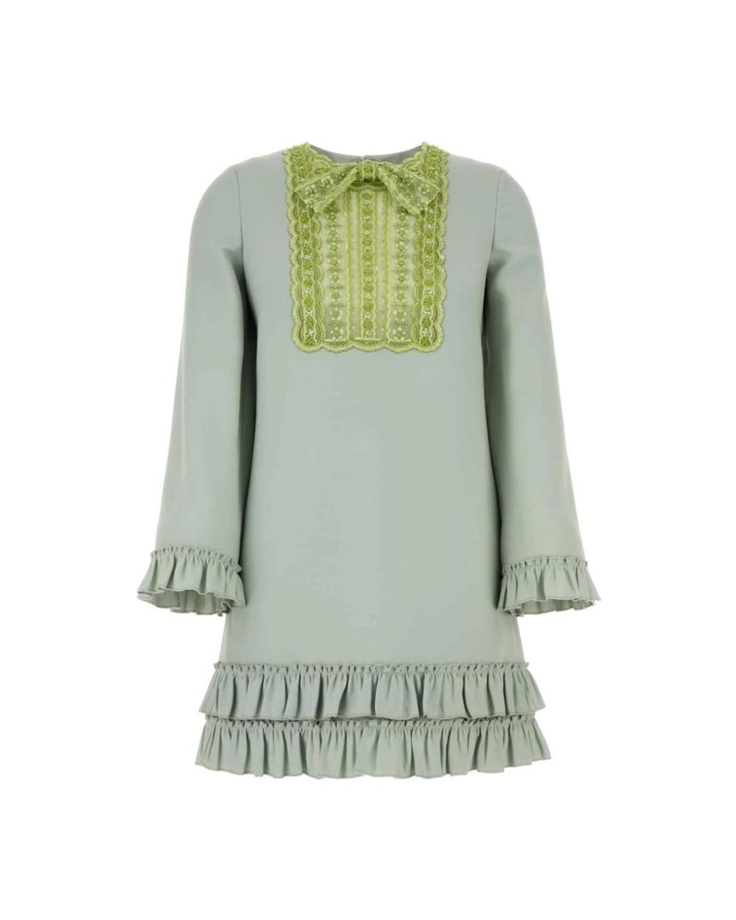 Valentino Garavani Green Short Dresses