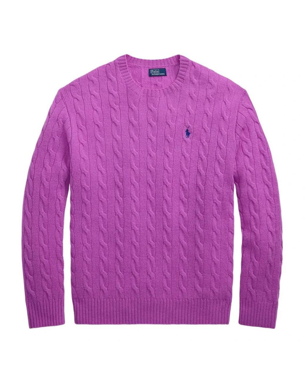 Ralph Lauren Purple Round-Neck Knitwear