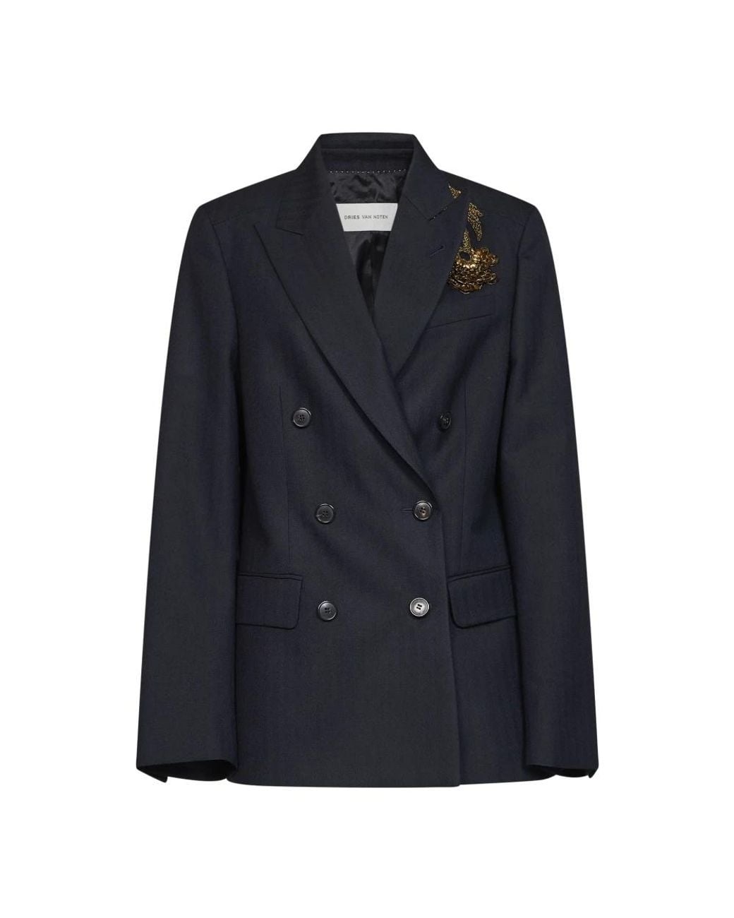 Dries Van Noten Blue Blazers