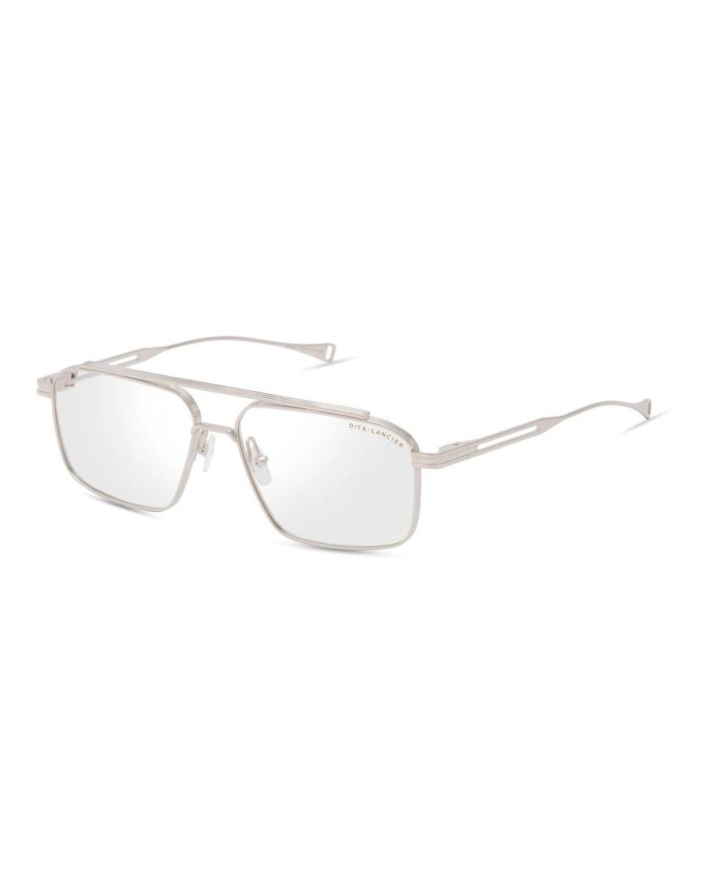 Dita Eyewear White Glasses for men