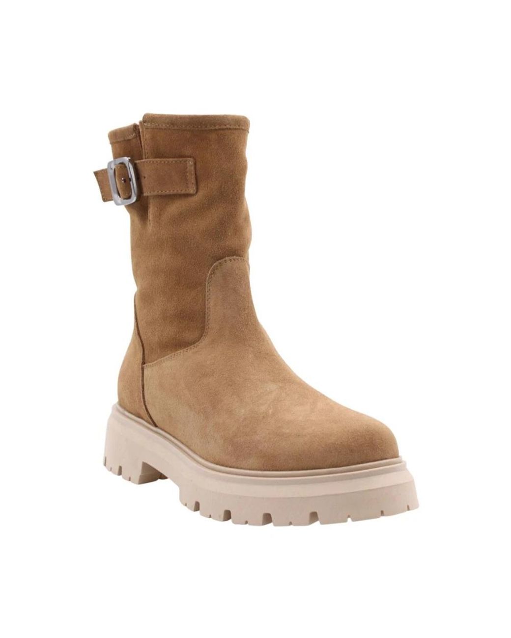 E mia Brown Ankle Boots