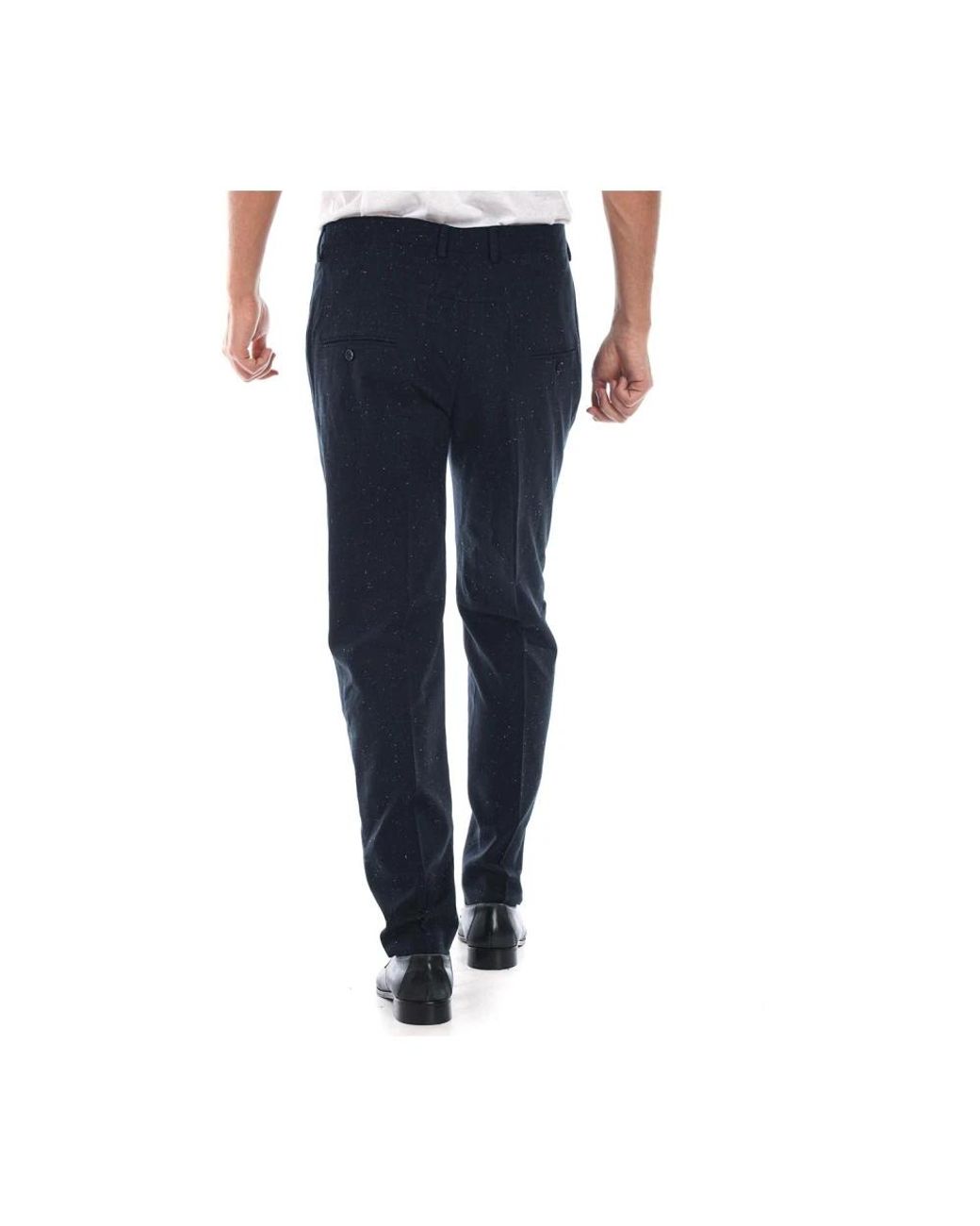 Daniele Alessandrini Blue Suit Trousers for men
