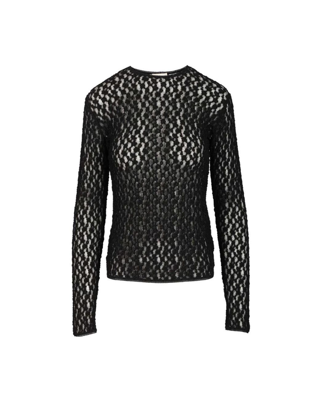 Isabel Marant Black Round-Neck Knitwear