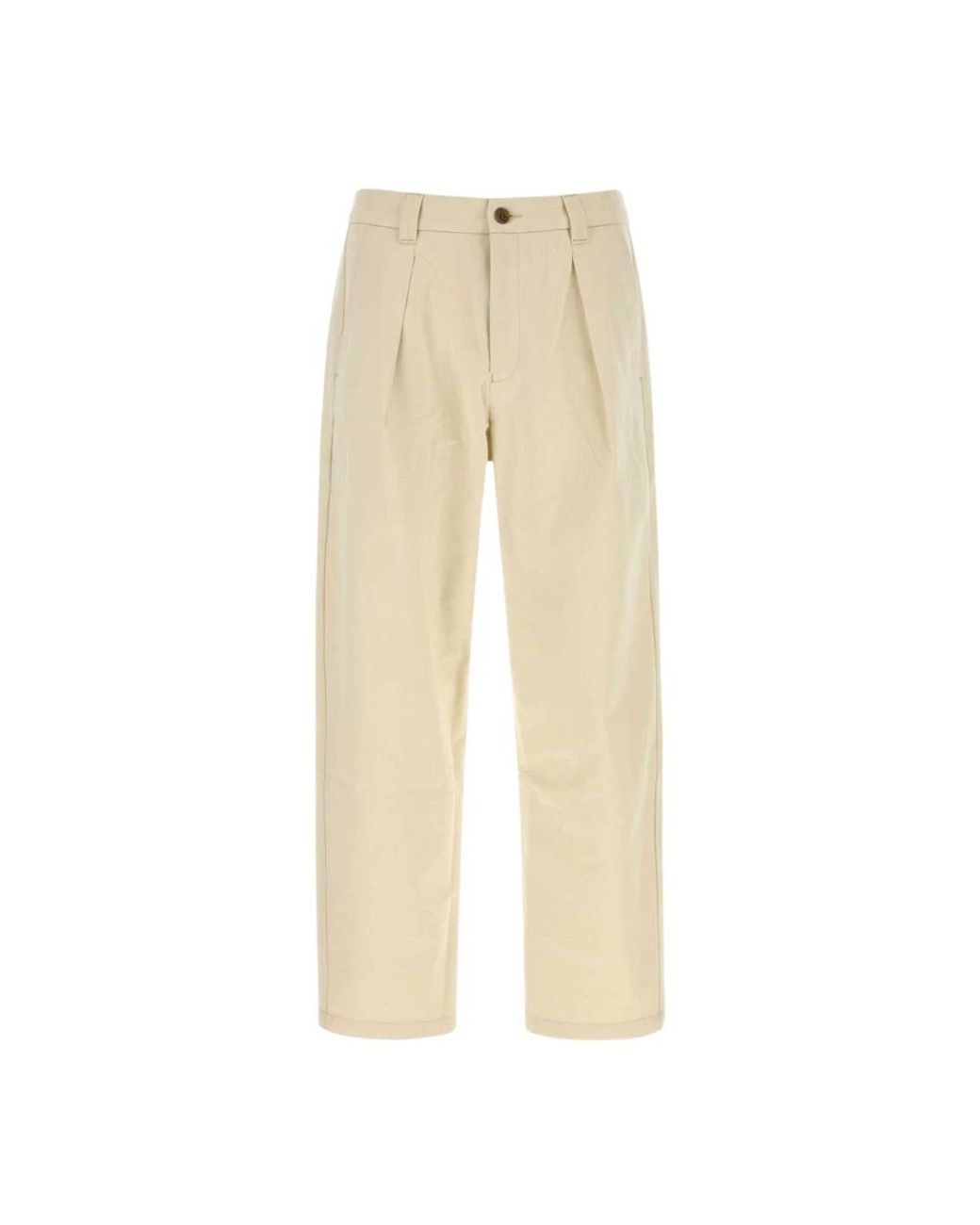 A.P.C. Natural Wide Trousers for men