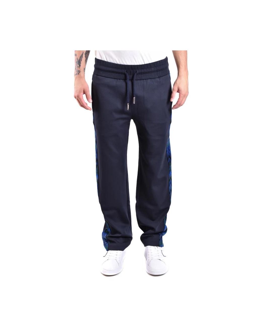 Missoni Blue Sweatpants for men