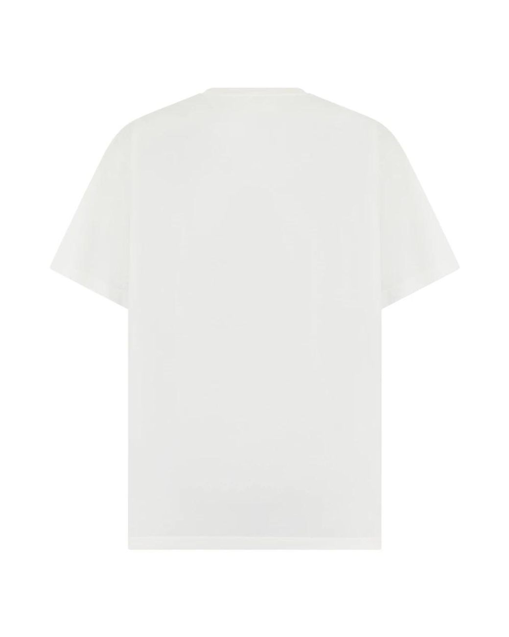 MM6 by Maison Margiela White T-Shirts for men