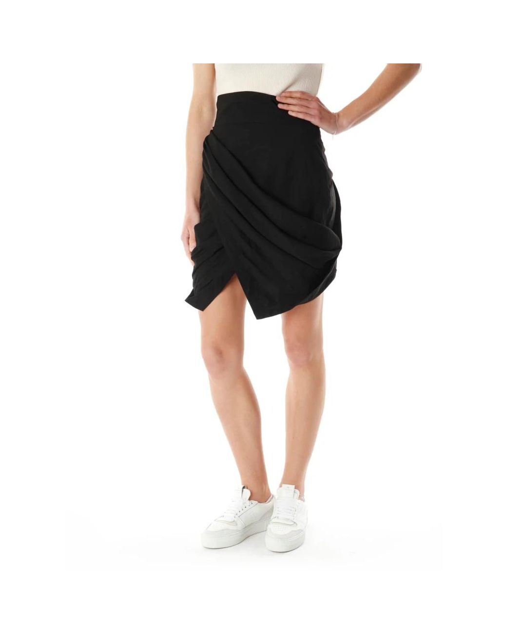 KENZO Black Short Skirts