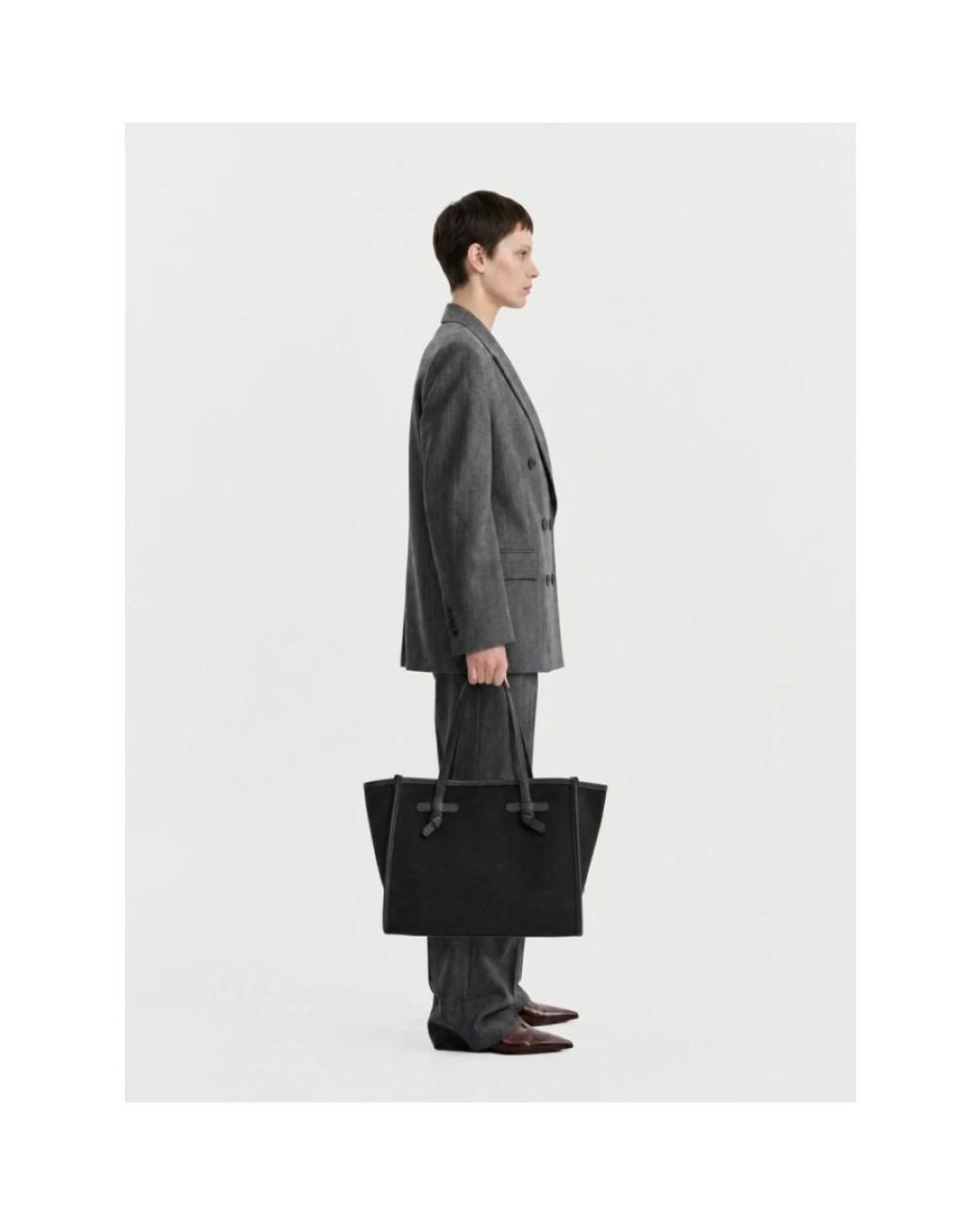 Gianni Chiarini Black Shopping Bags