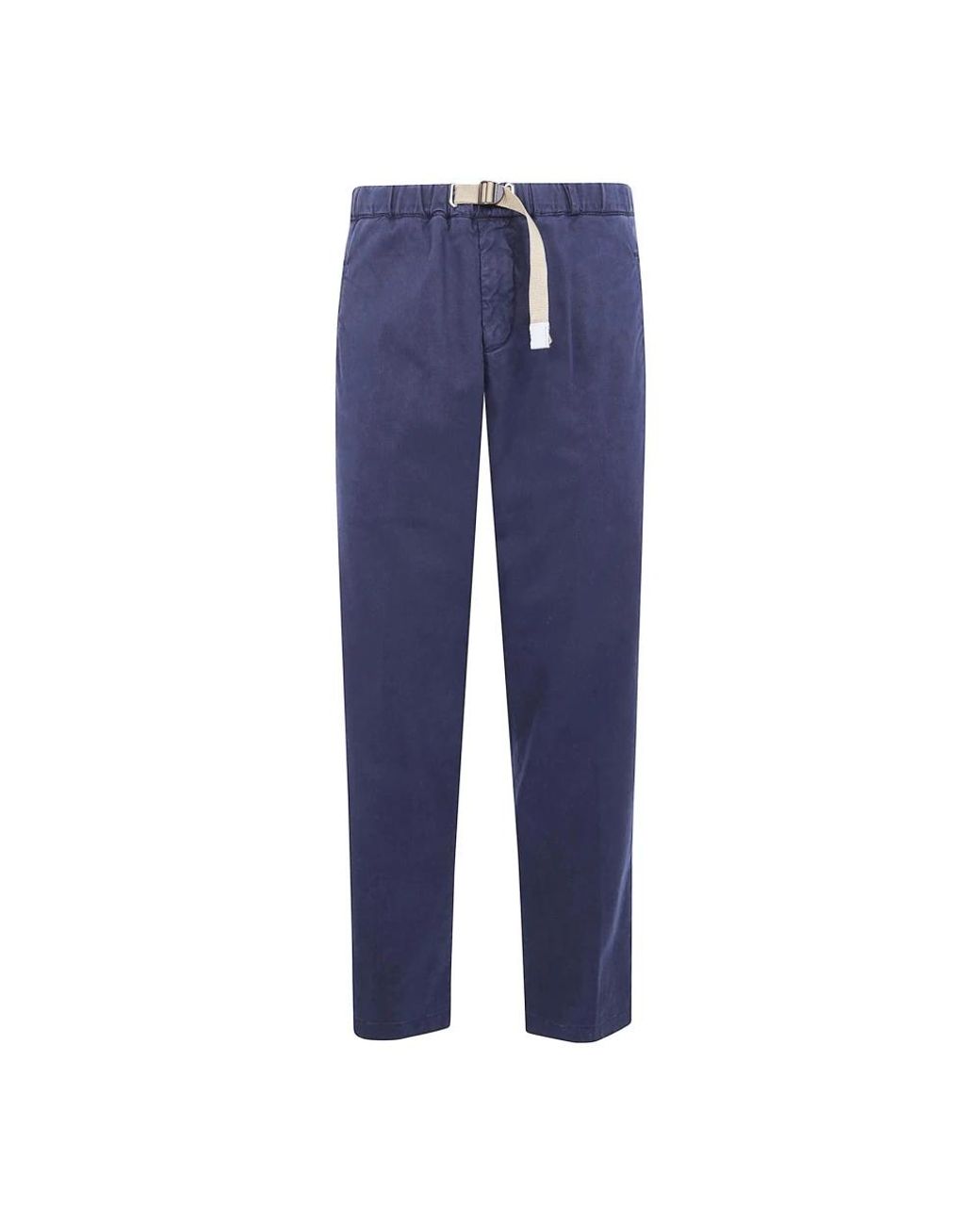White Sand Blue Chinos for men