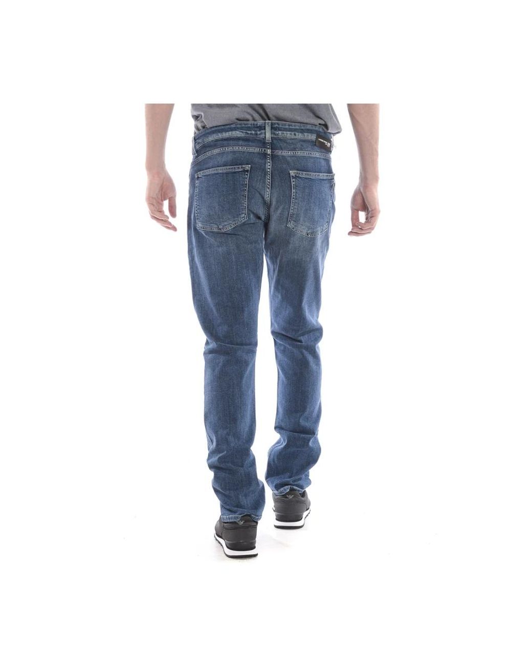 Daniele Alessandrini Blue Slim Fit Jeans for men