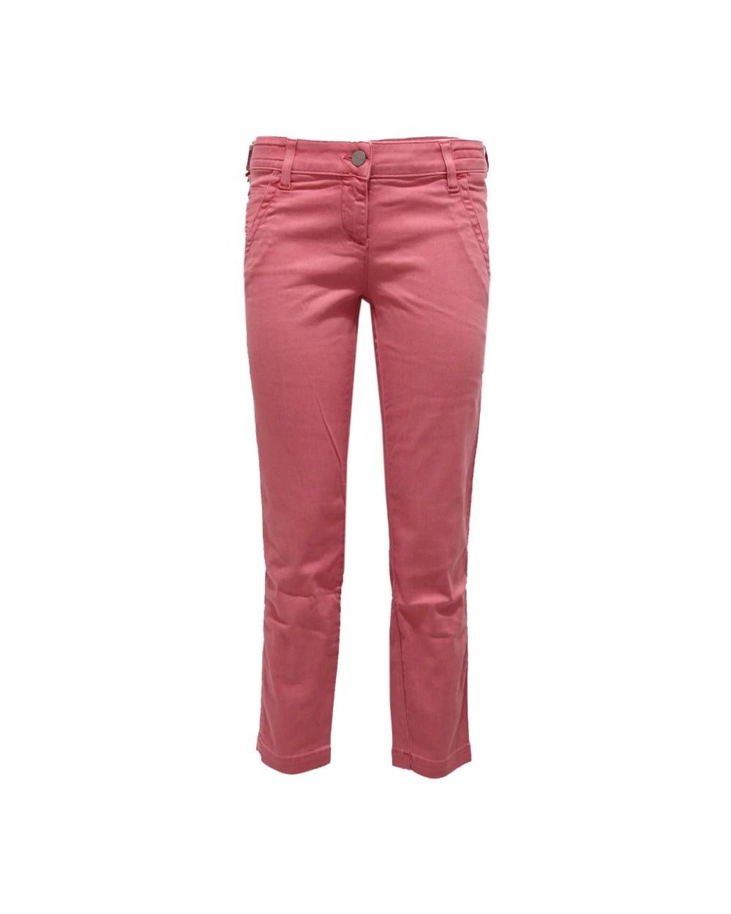 Jacob Cohen Red Slim-Fit Trousers