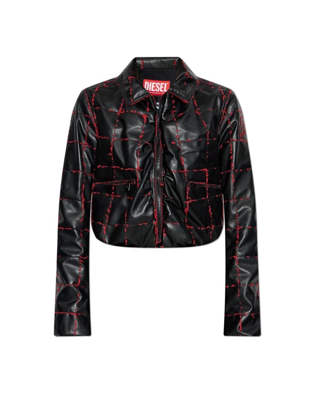 Light Jackets DIESEL en coloris Black