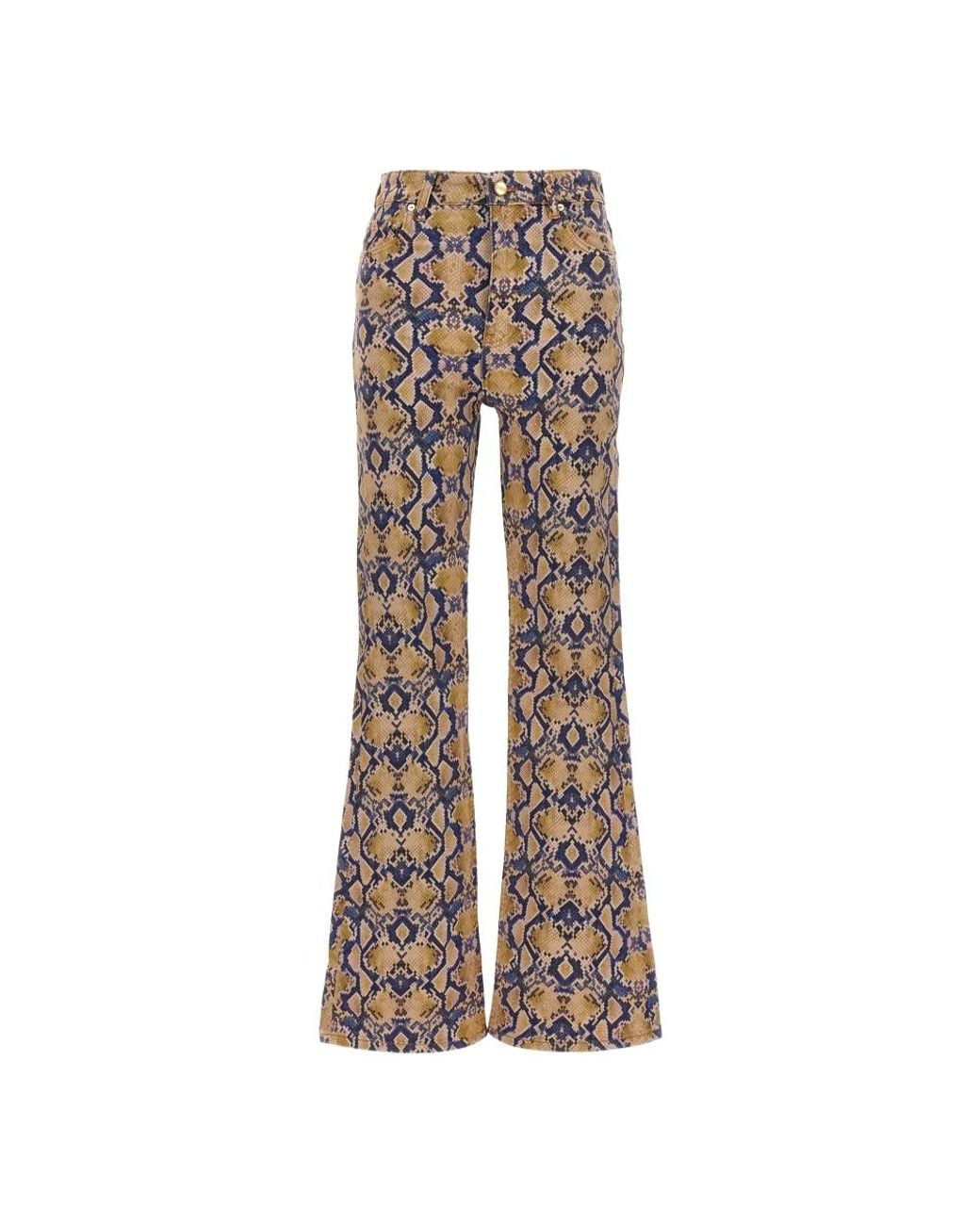 Ganni Brown Flare Jeans