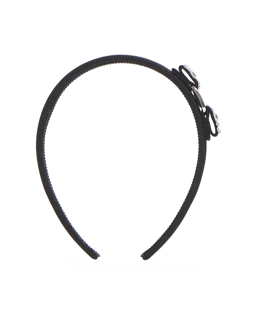 Ferragamo Black Hair Accessories