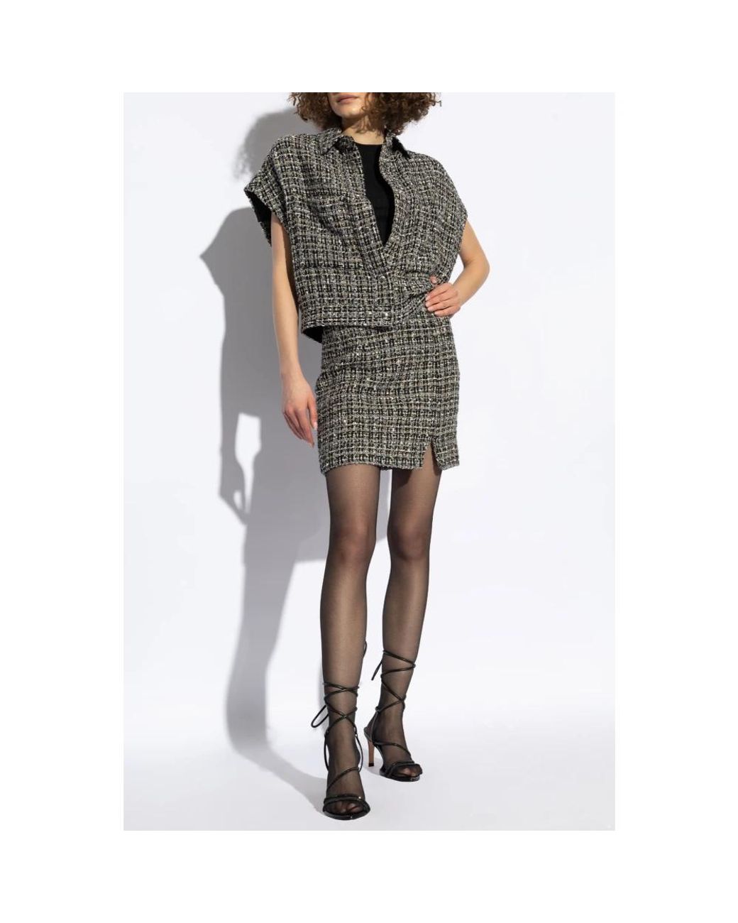 IRO Black Short Skirts