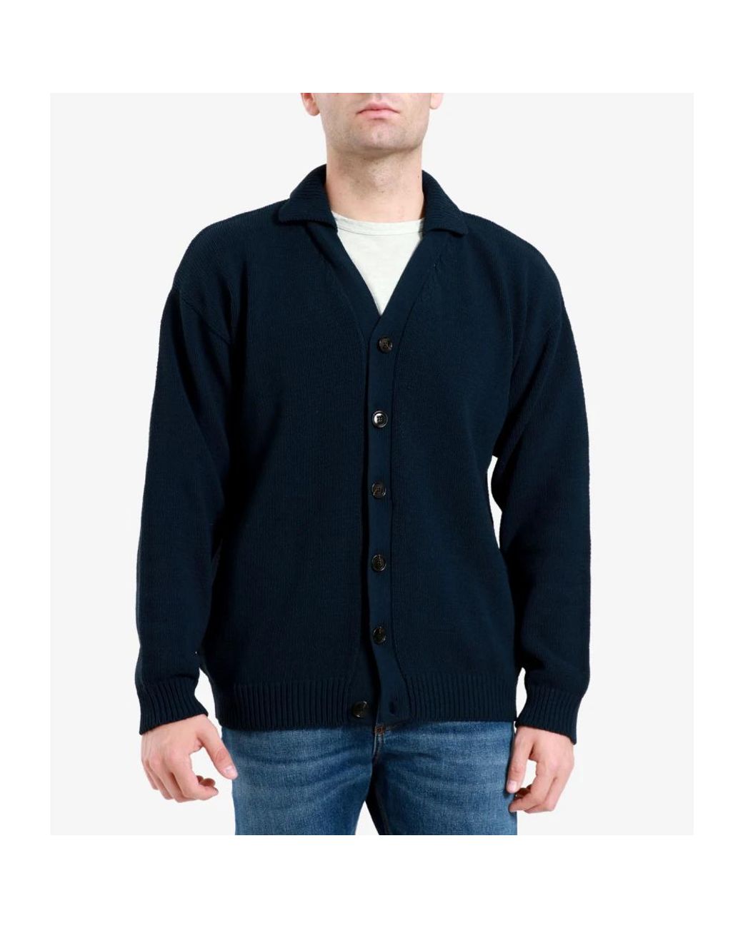 Cardigans Grifoni de hombre de color Blue