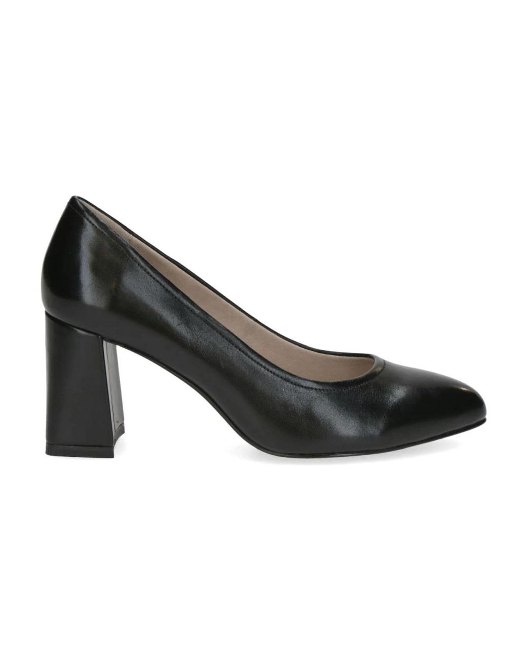 Caprice Schoenen ,Zwart ,Elegante Zwarte Zakelijke Schoenen Vrouwen in het Black