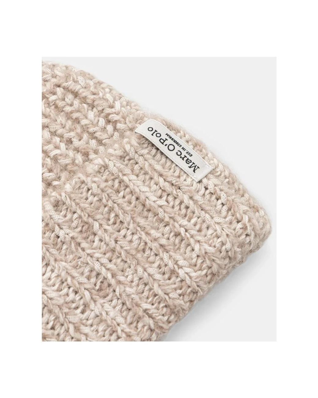 Beanies Marc O' Polo en coloris Natural