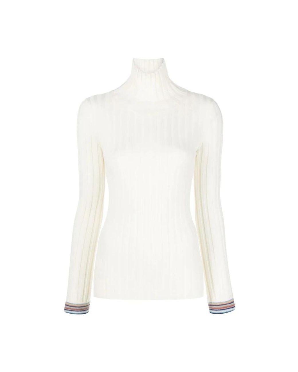 Etro White Turtlenecks