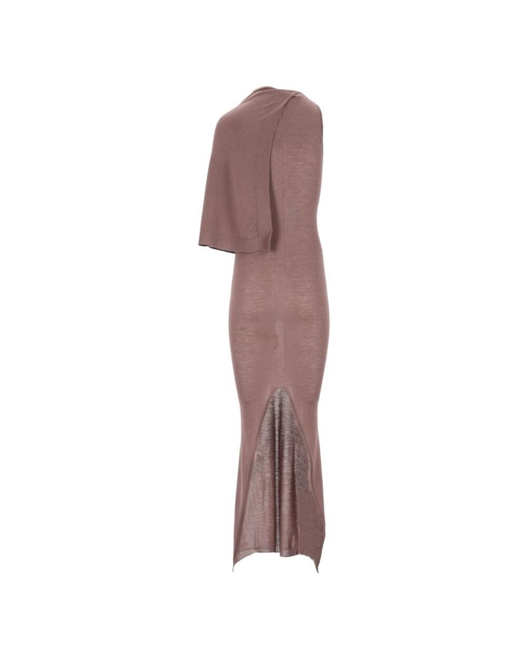 Rick Owens Brown Knitted Dresses