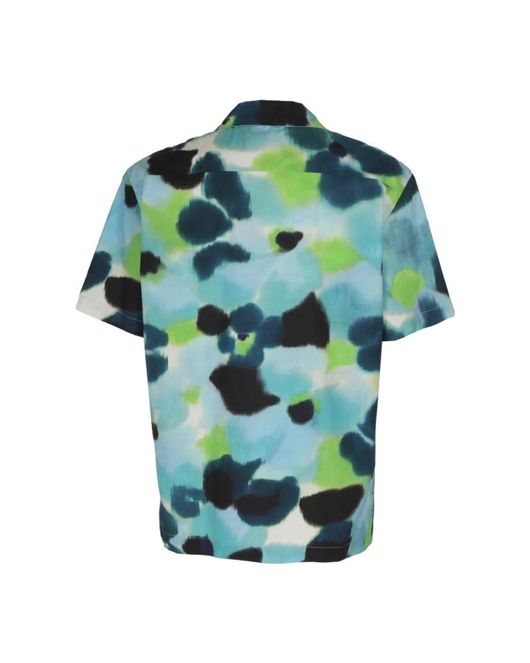 Amaranto Green Short Sleeve Shirts for men